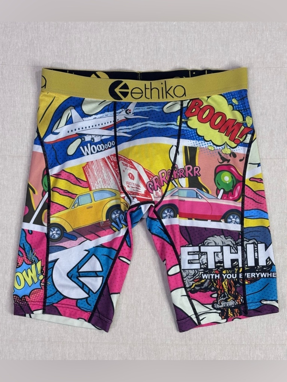 Ethika Pop Art Boxer Briefs Graphic Stretch Statement Fit Men Bold Rare